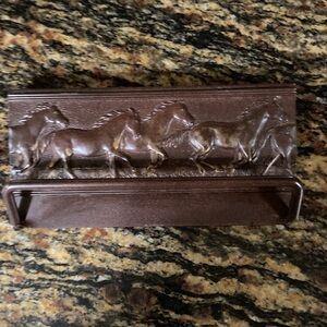 Rods Horse Cup Towel Holder Hanger